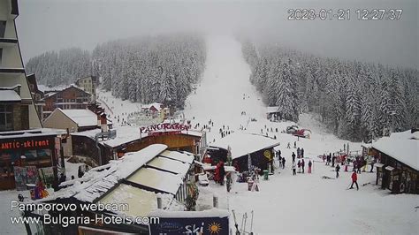 pamporovo live cam|Webcams Pamporovo 